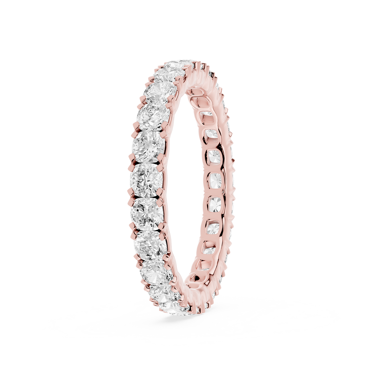 Lovea Mathilda Eternity Ring Kissenschliff – Roségold