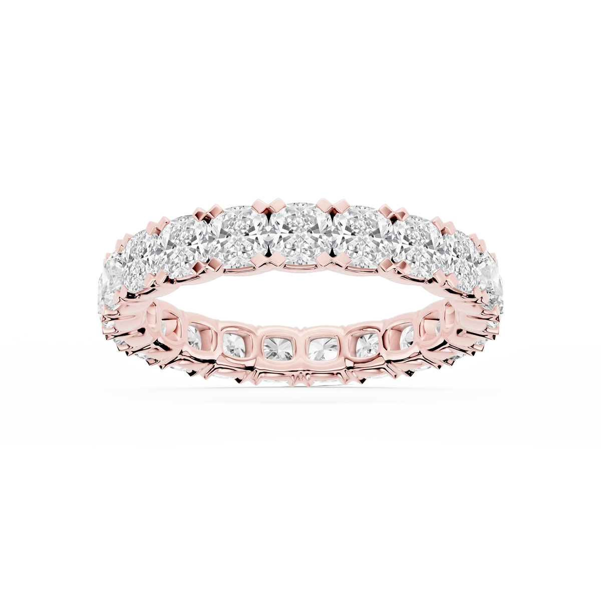 Lovea Mathilda Eternity Ring Kissenschliff – Roségold