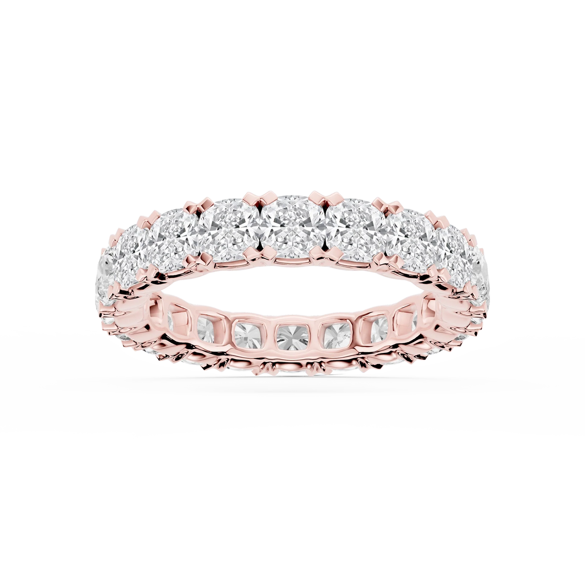 Lovea Mathilda Eternity Ring Kissenschliff – Roségold