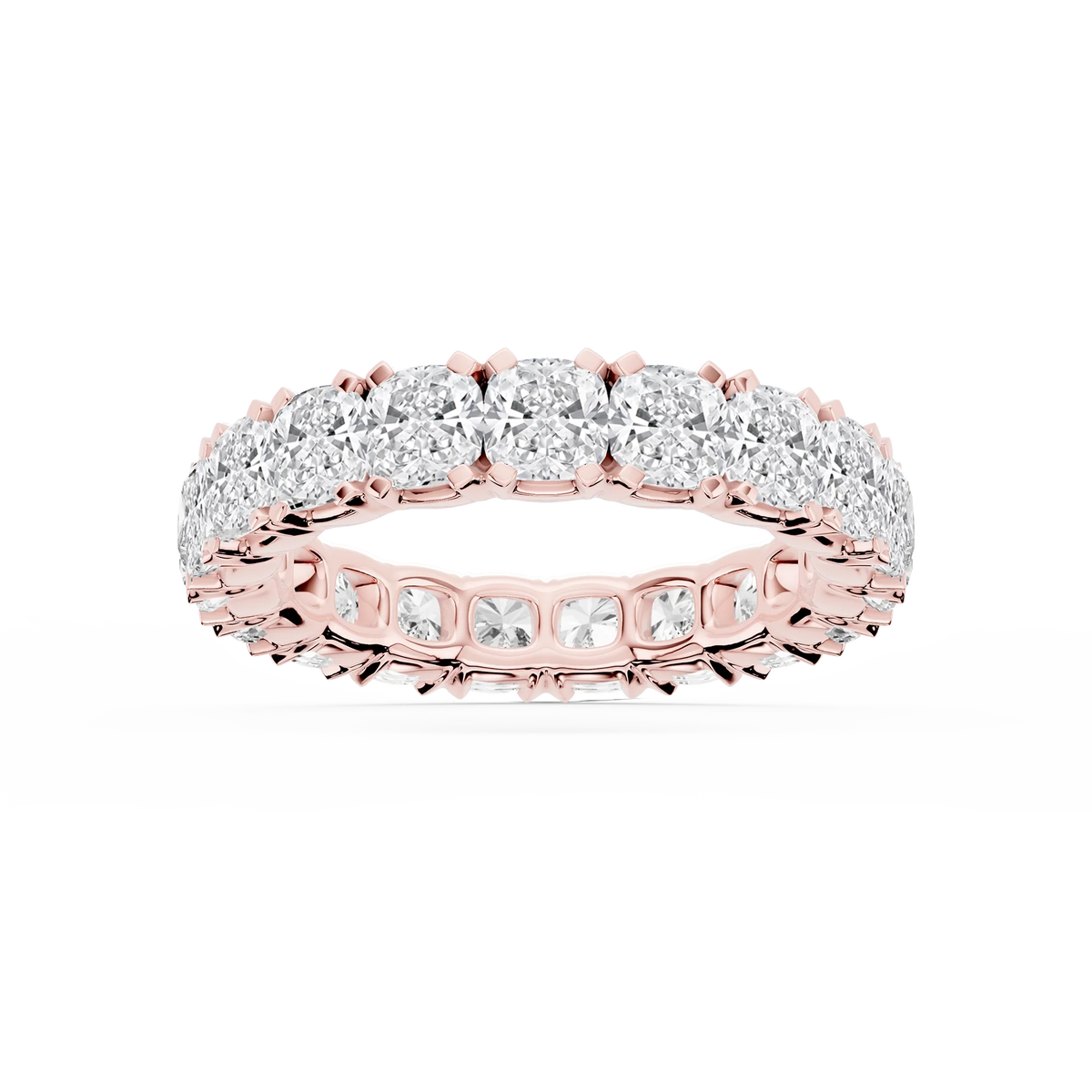 Lovea Mathilda Eternity Ring Kissenschliff – Roségold