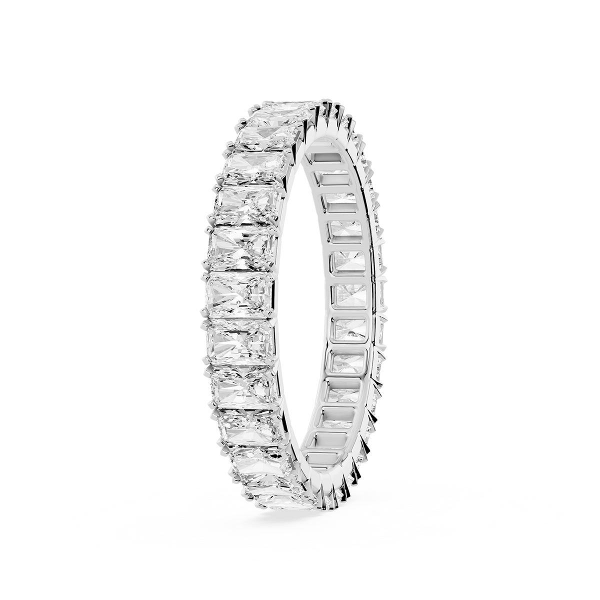 Lovea Mathilda Eternity Ring Radiantschliff – Weißgold