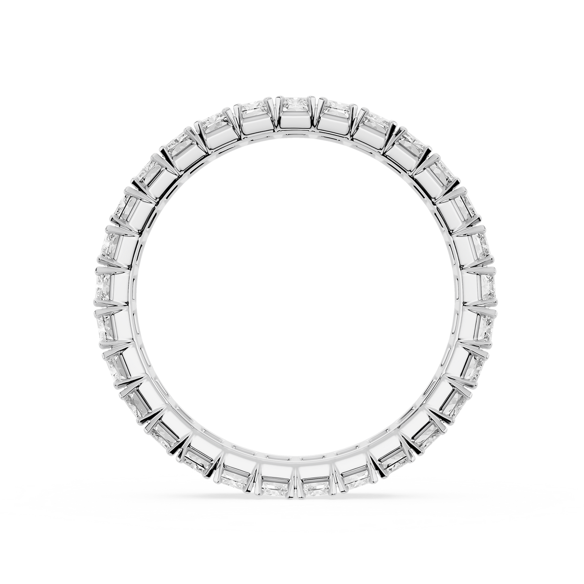 Lovea Mathilda Eternity Ring Radiantschliff – Weißgold