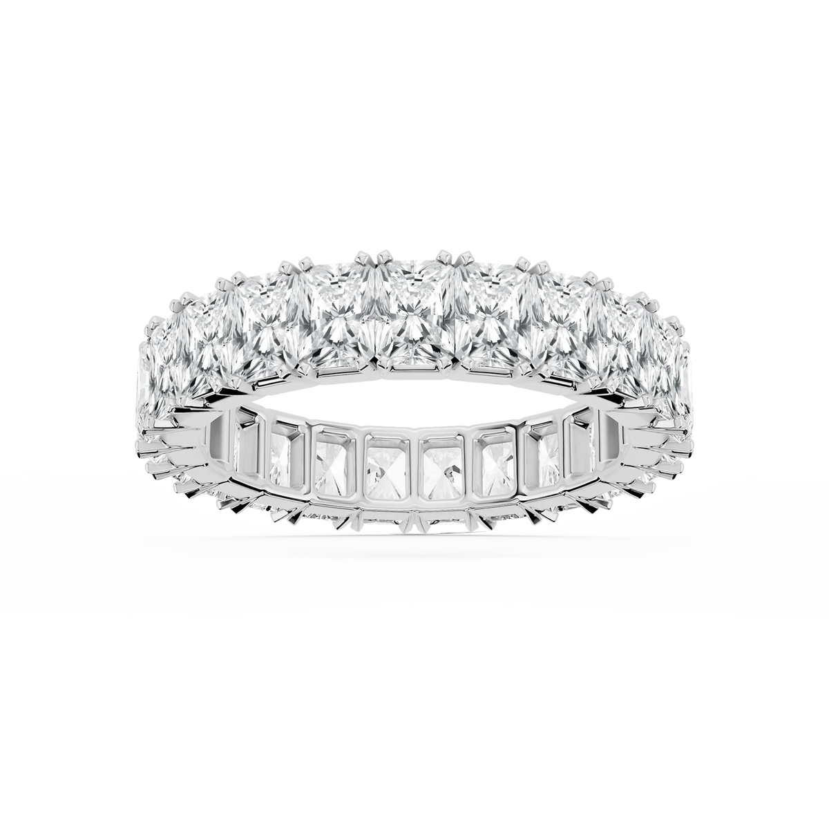 Lovea Mathilda Eternity Ring Radiantschliff – Weißgold