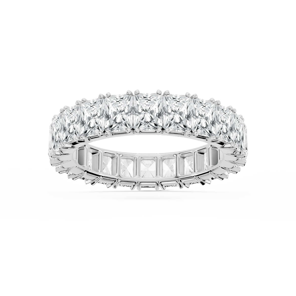 Lovea Mathilda Eternity Ring Radiantschliff – Weißgold