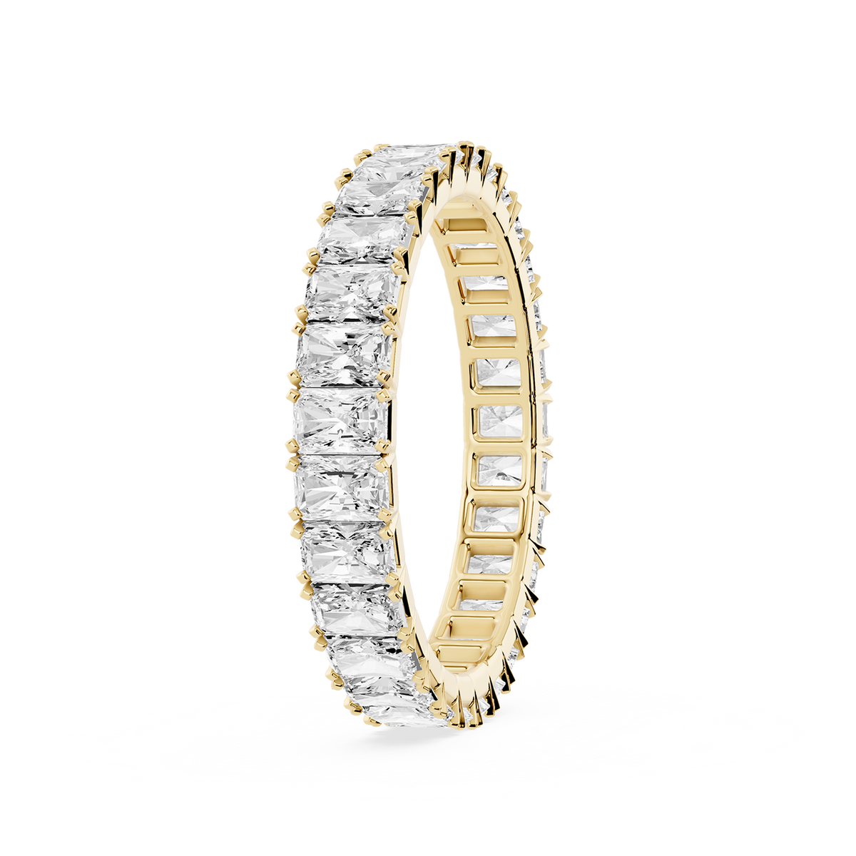 Lovea Mathilda Eternity Ring Radiantschliff – Gelbgold