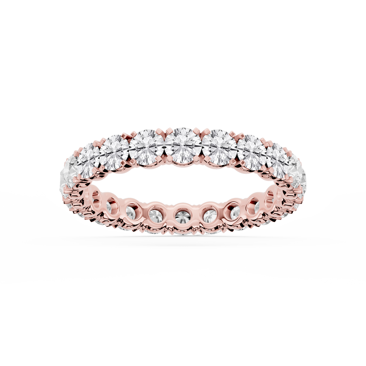 Lovea Mathilda Eternity Ring Rundschliff – Roségold
