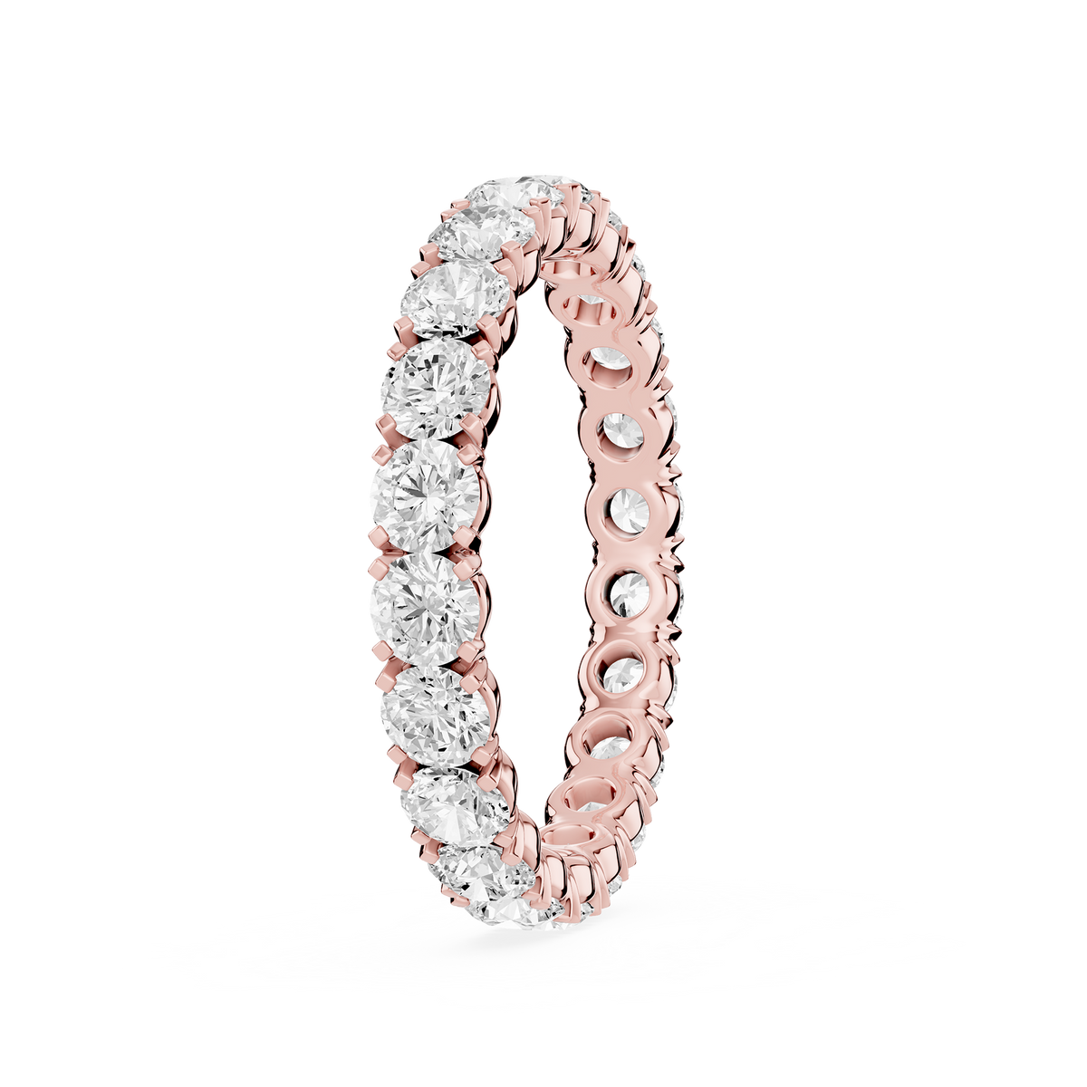 Lovea Mathilda Eternity Ring Rundschliff – Roségold