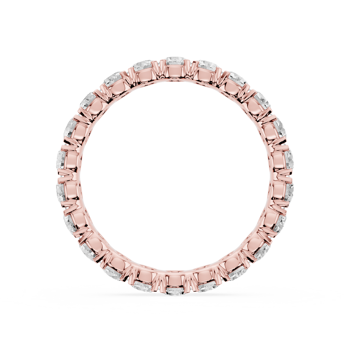 Lovea Mathilda Eternity Ring Rundschliff – Roségold