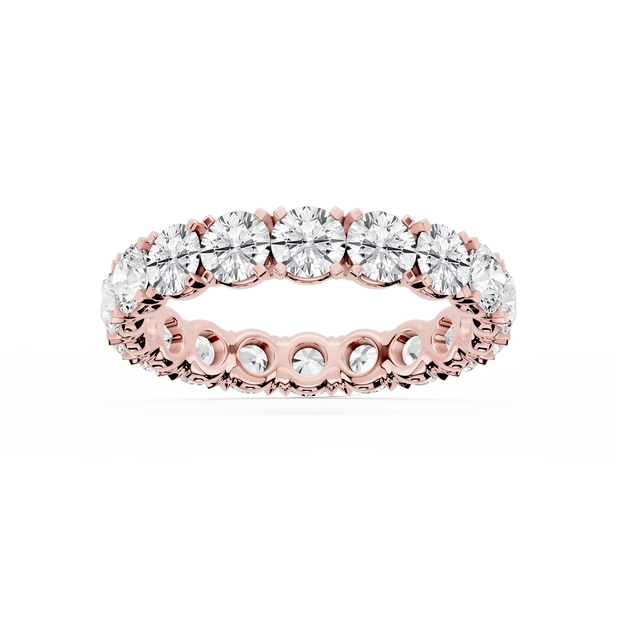 Lovea Mathilda Eternity Ring Rundschliff – Roségold