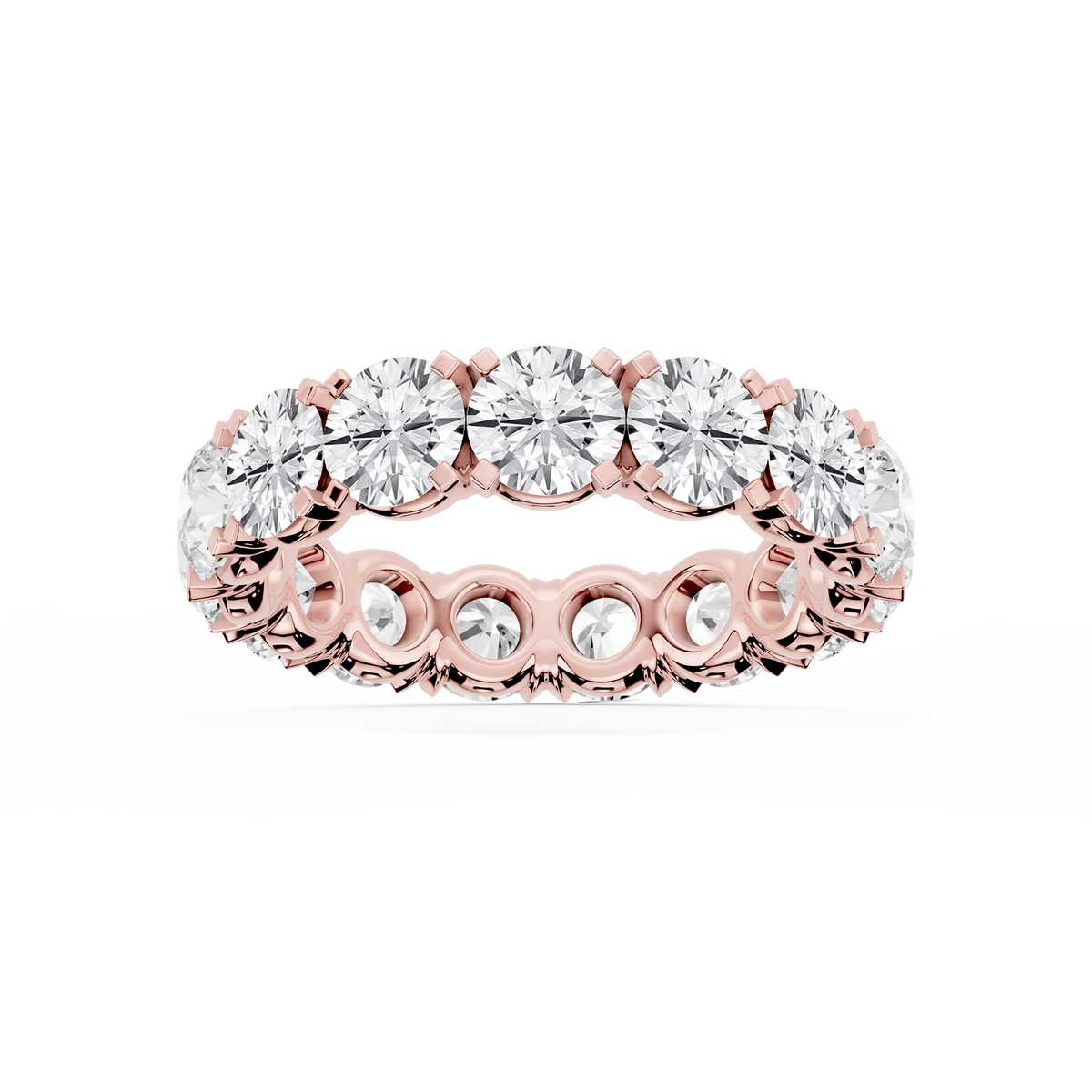 Lovea Mathilda Eternity Ring Rundschliff – Roségold