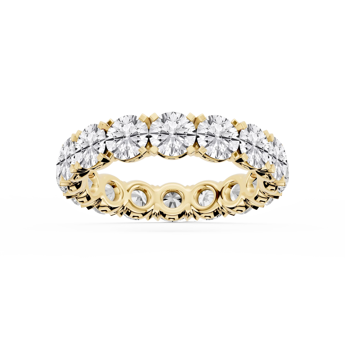 Lovea Mathilda Eternity Ring Rundschliff – Gelbgold
