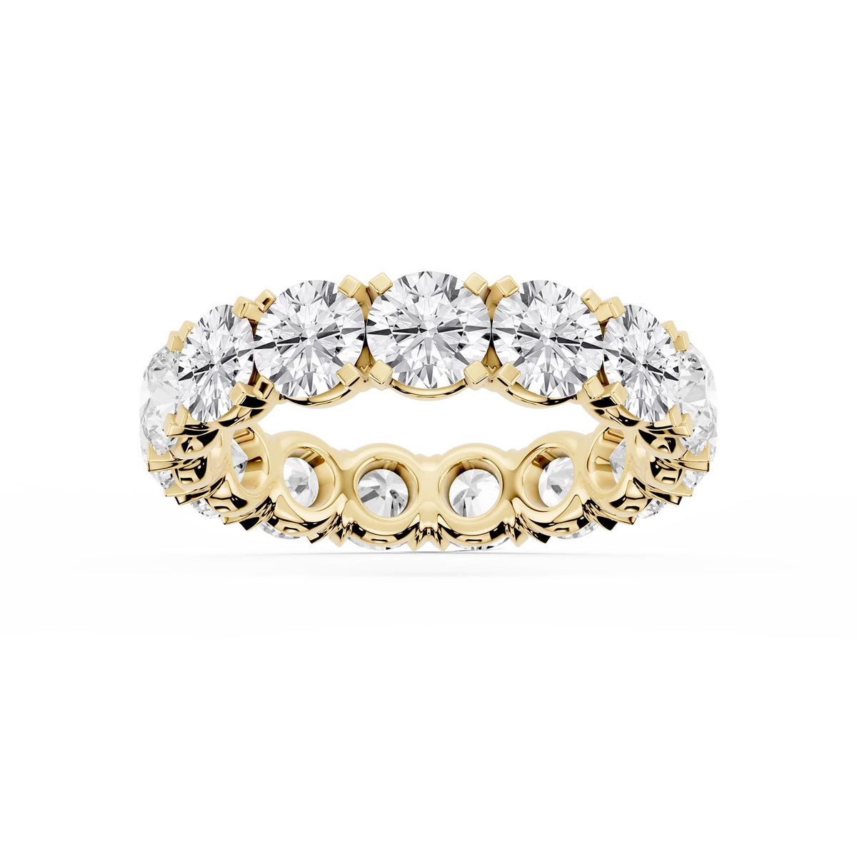 Lovea Mathilda Eternity Ring Rundschliff – Gelbgold