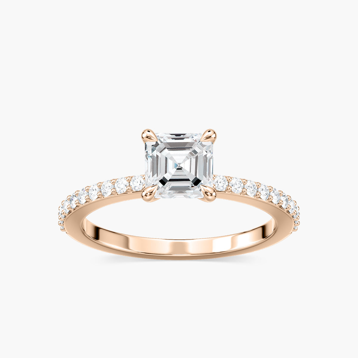 Charlotte Verlobungsring – Roségold