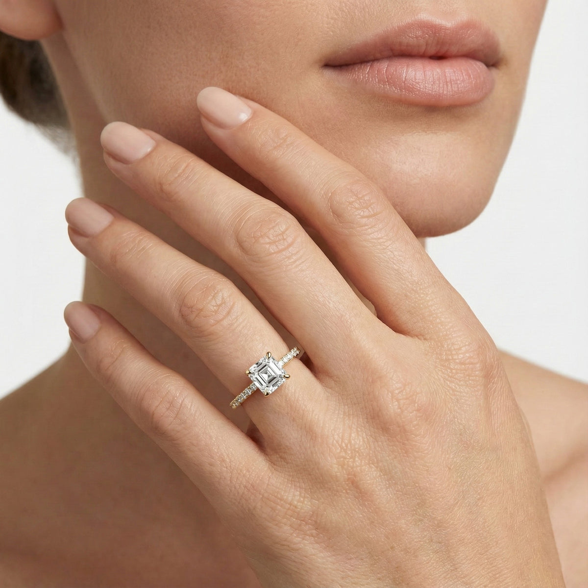 Charlotte Verlobungsring – Roségold