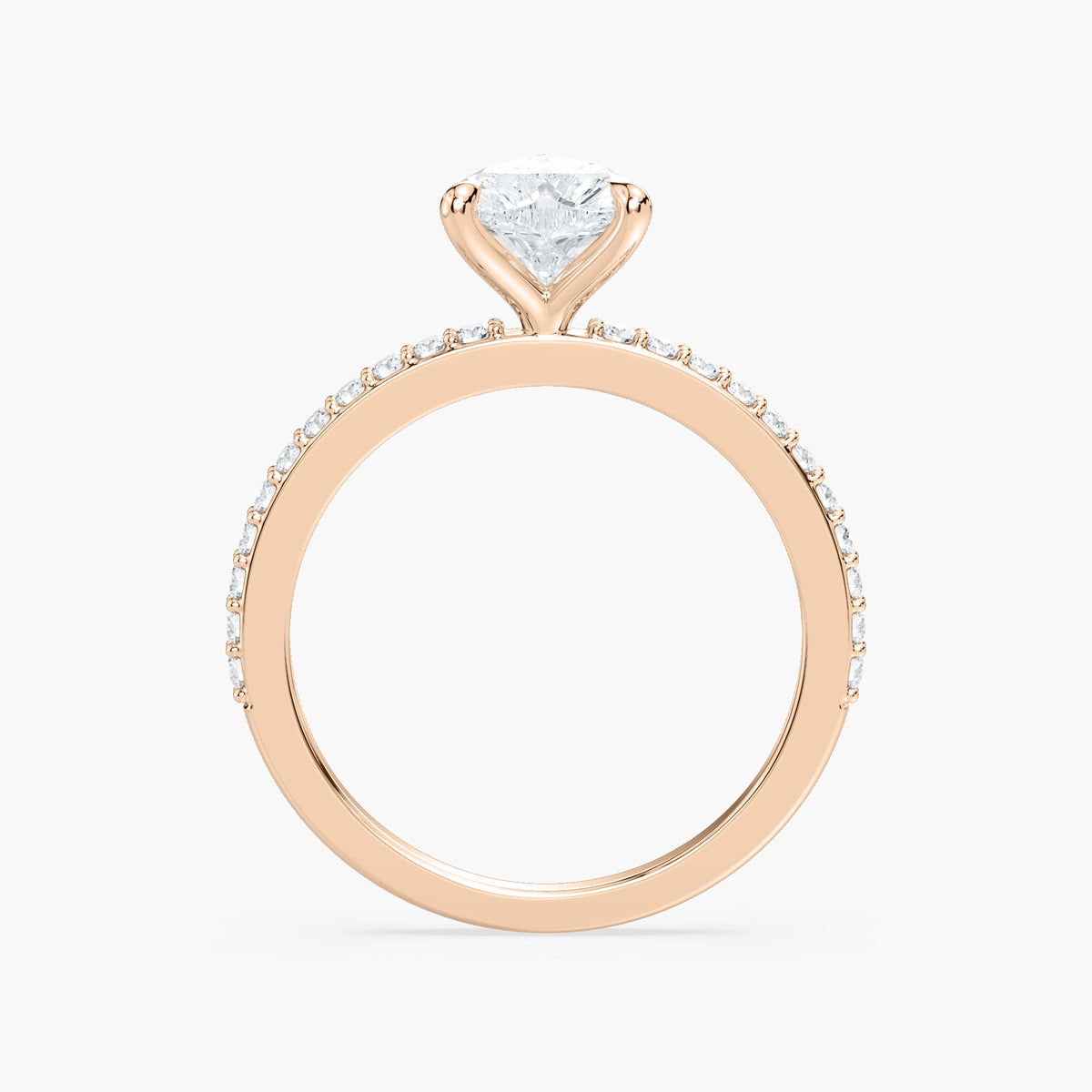 Charlotte Verlobungsring – Roségold