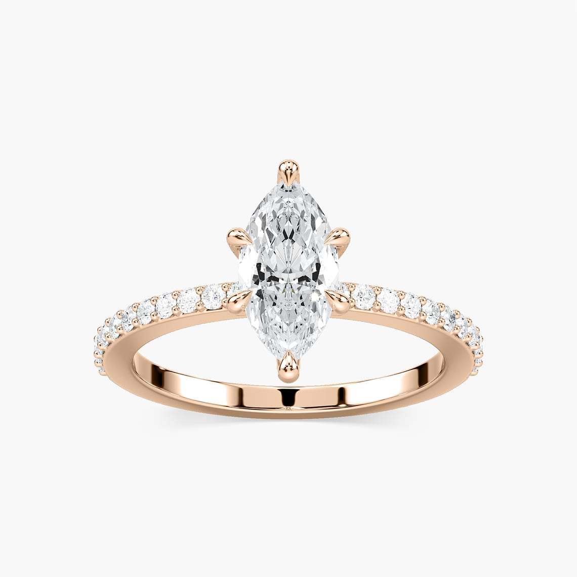 Charlotte Verlobungsring – Roségold
