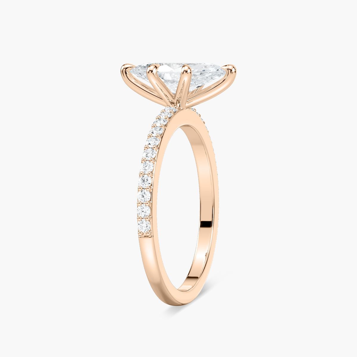 Charlotte Verlobungsring – Roségold