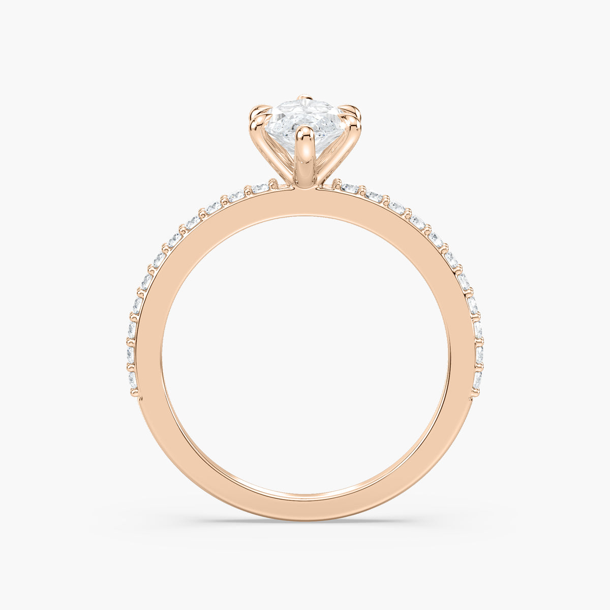 Charlotte Verlobungsring – Roségold