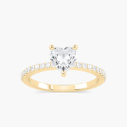 Charlotte Verlobungsring – Gelbgold