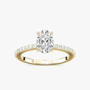 Charlotte Verlobungsring – Gelbgold