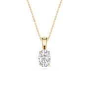Lovea Lina Anhänger – Ovalschliff – Gelbgold