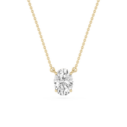 Lovea Carla Anhänger – Ovalschliff – Gelbgold