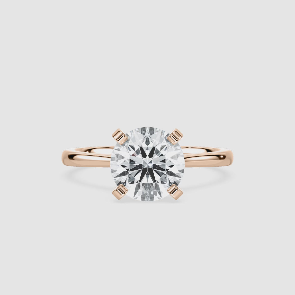 Video laden: Sophie Kathedrale-Solitaire Verlobungsring – Rundschliff – Roségold – Video