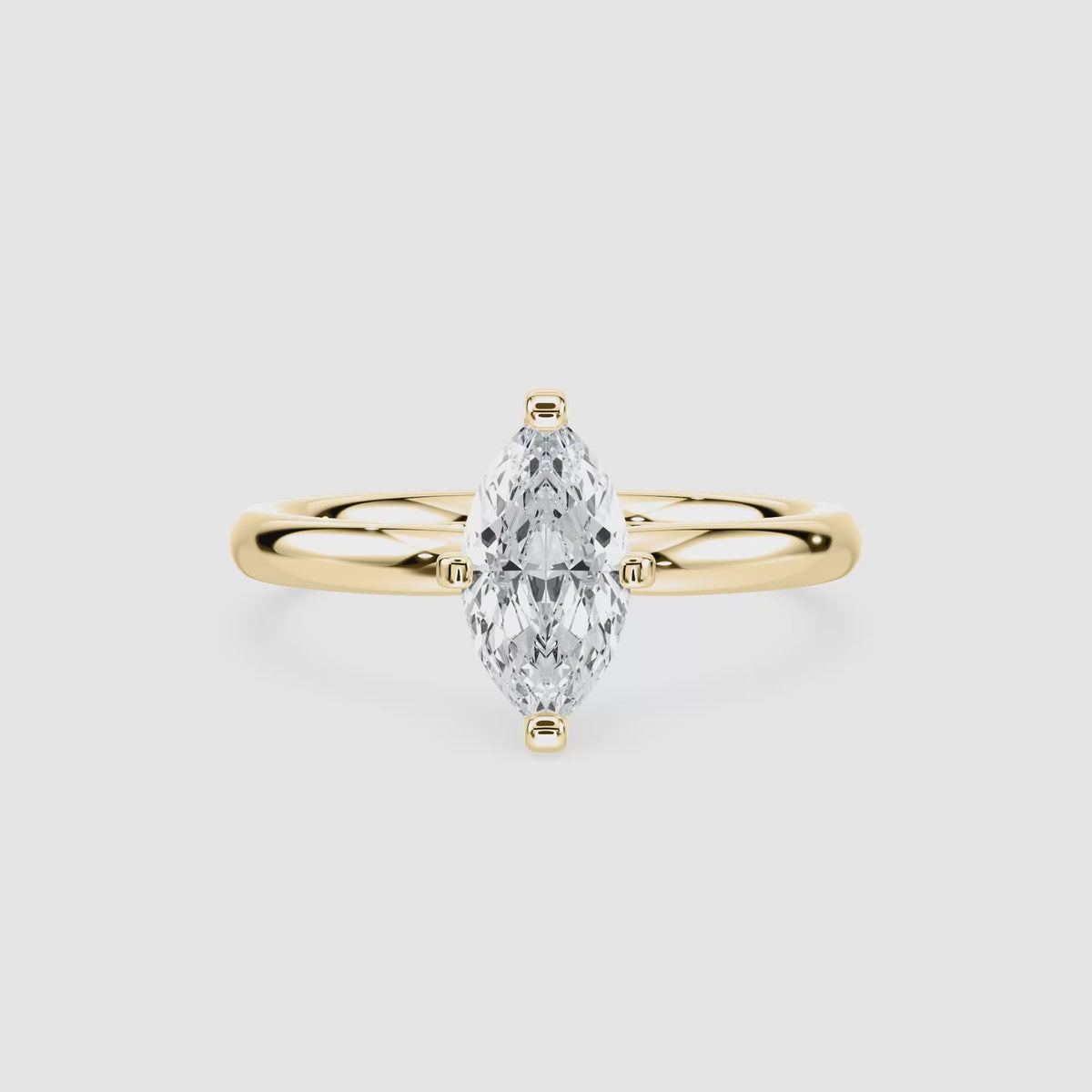 Video laden: Emilia Solitaire Verlobungsring – Marquiseschliff – Video