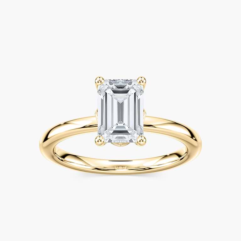 Marlene Verlobungsring – Gelbgold