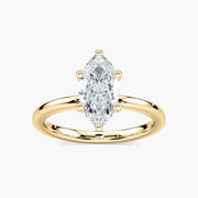 Marlene Verlobungsring – Gelbgold