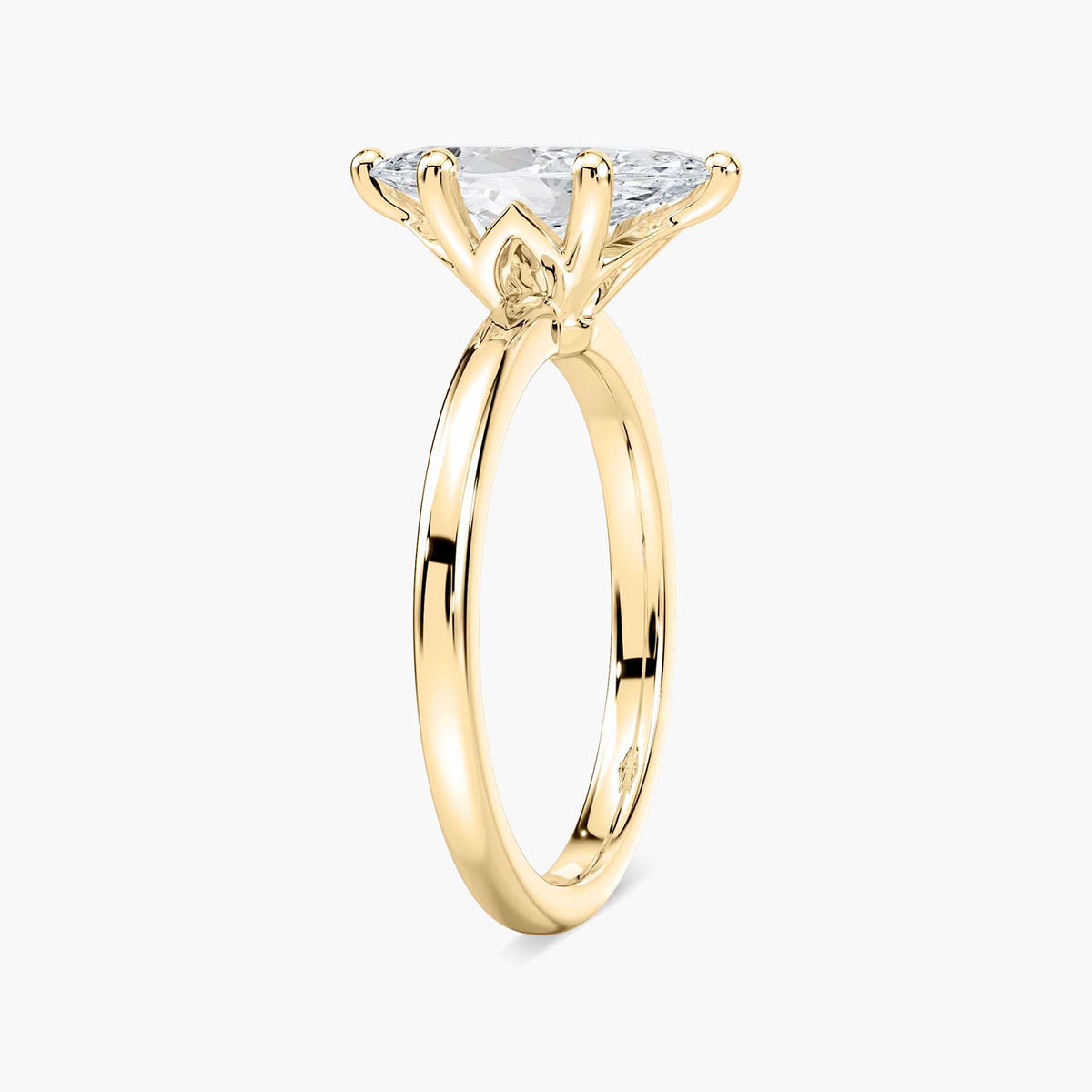 Marlene Verlobungsring – Gelbgold