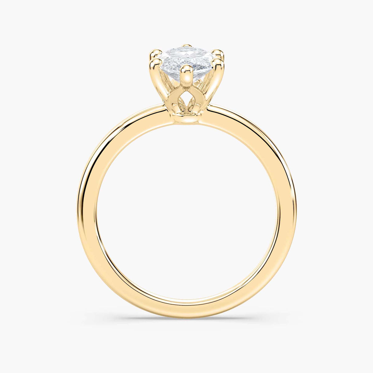 Marlene Verlobungsring – Gelbgold