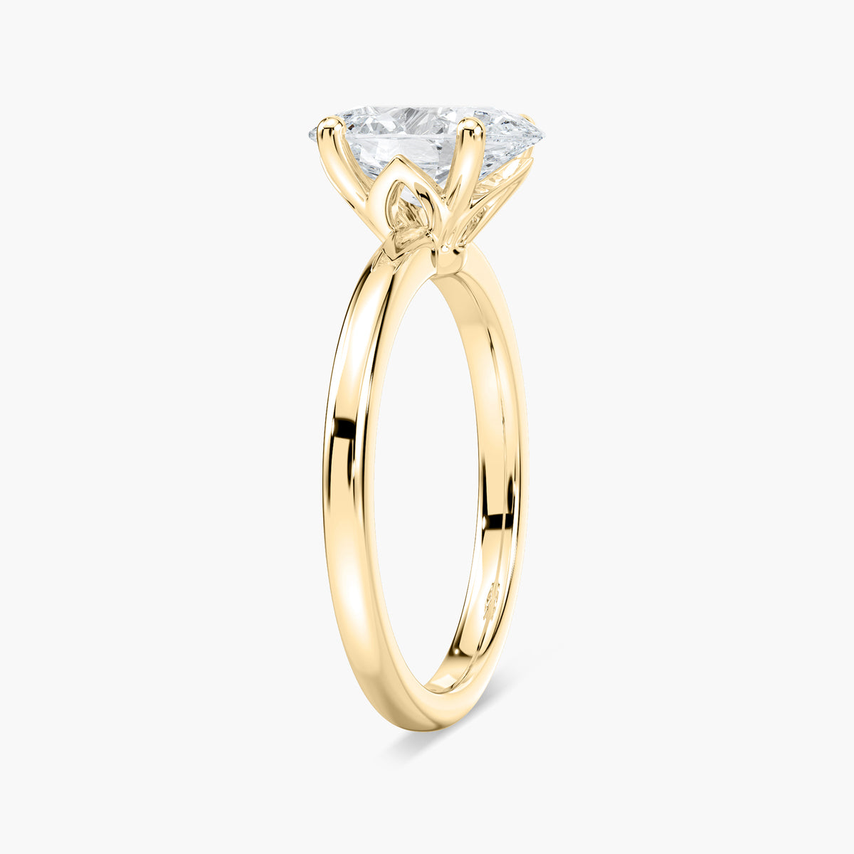 Marlene Verlobungsring – Gelbgold