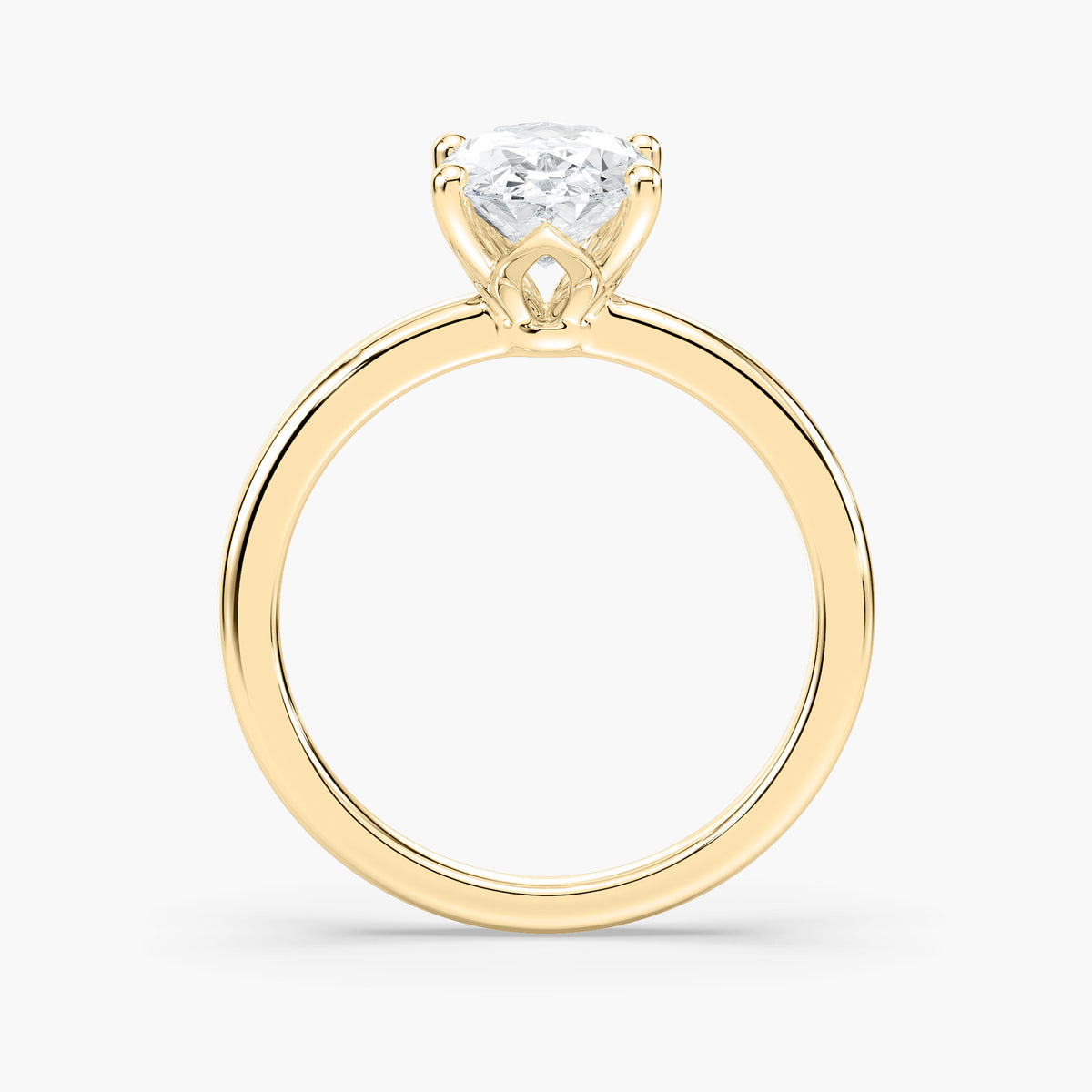 Marlene Verlobungsring – Gelbgold