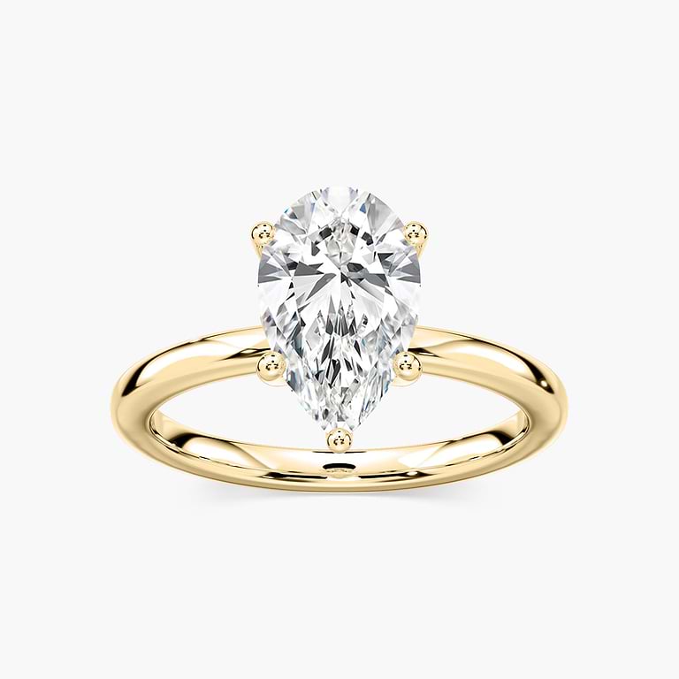Marlene Verlobungsring – Gelbgold