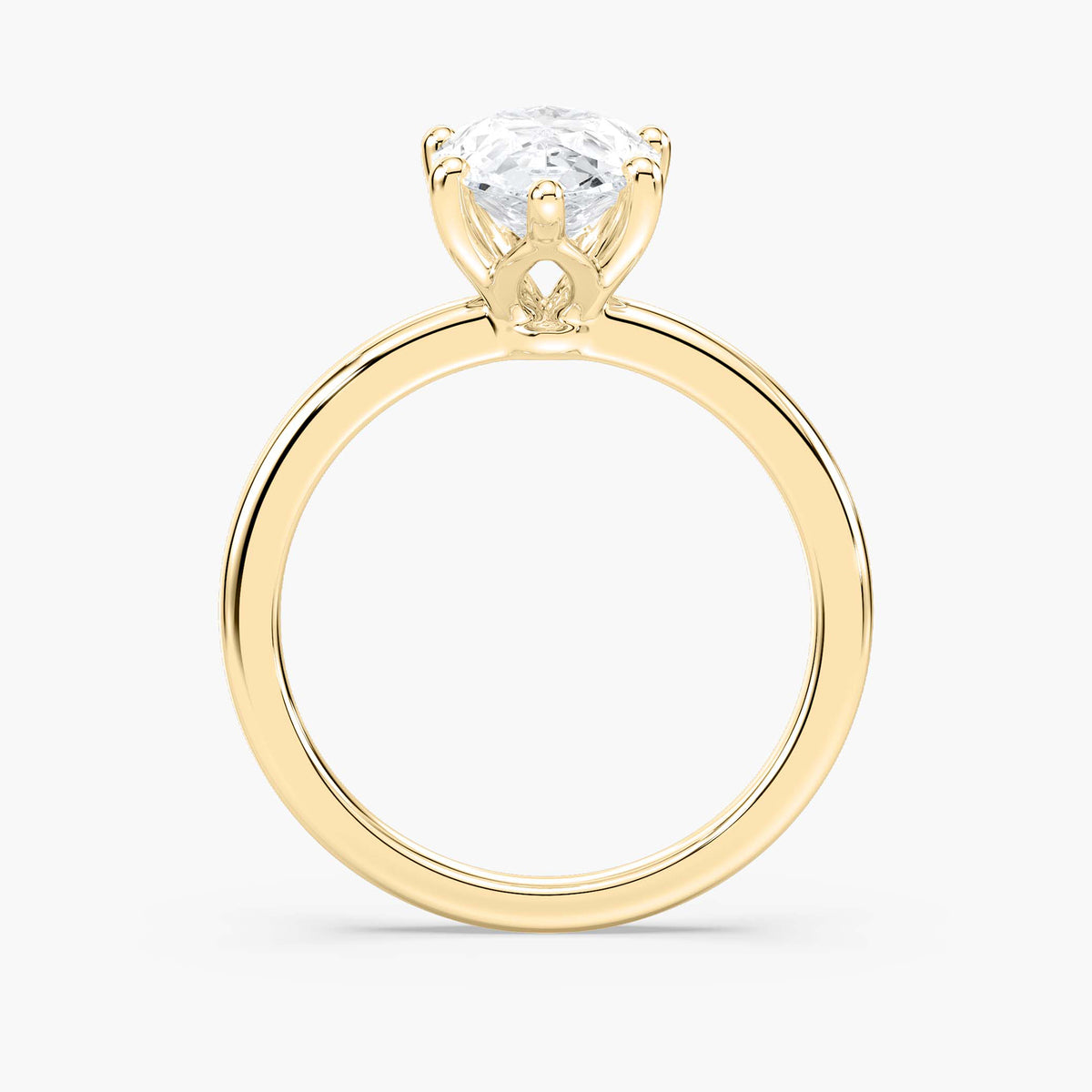 Marlene Verlobungsring – Gelbgold