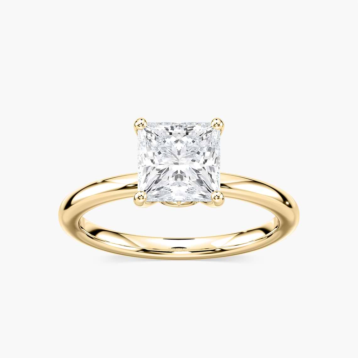 Marlene Verlobungsring – Gelbgold