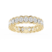 Lovea Paula Eternity Ring Ovalschliff – Gelbgold