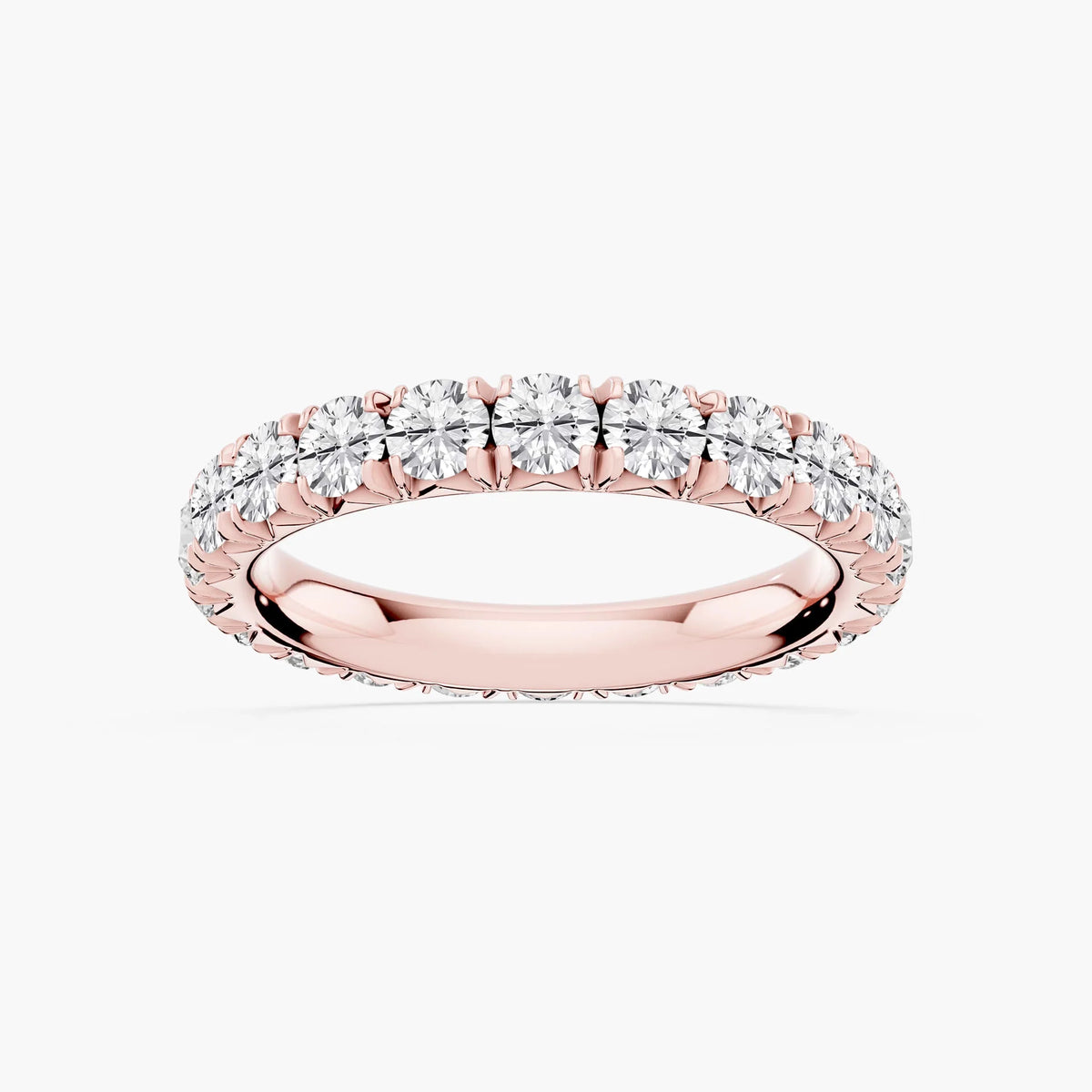 Lovea Lotte Eternity Ring Rundschliff – Roségold