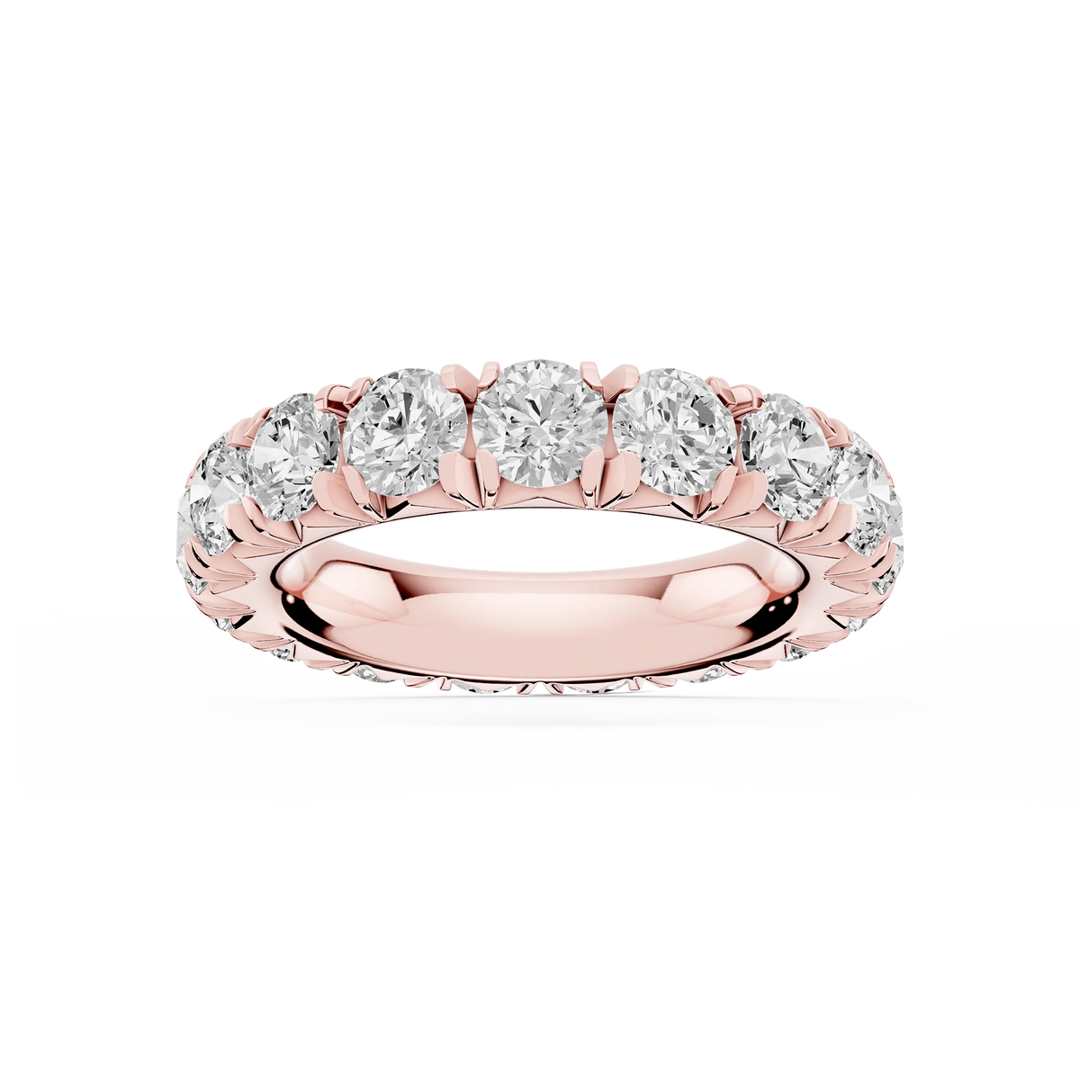 Lovea Lotte Eternity Ring Rundschliff – Roségold