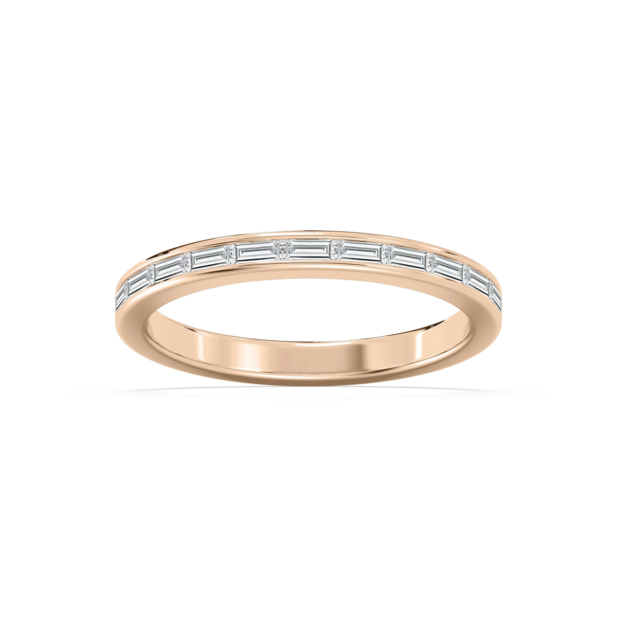 Lovea Leni Trauring – Baguette – Roségold