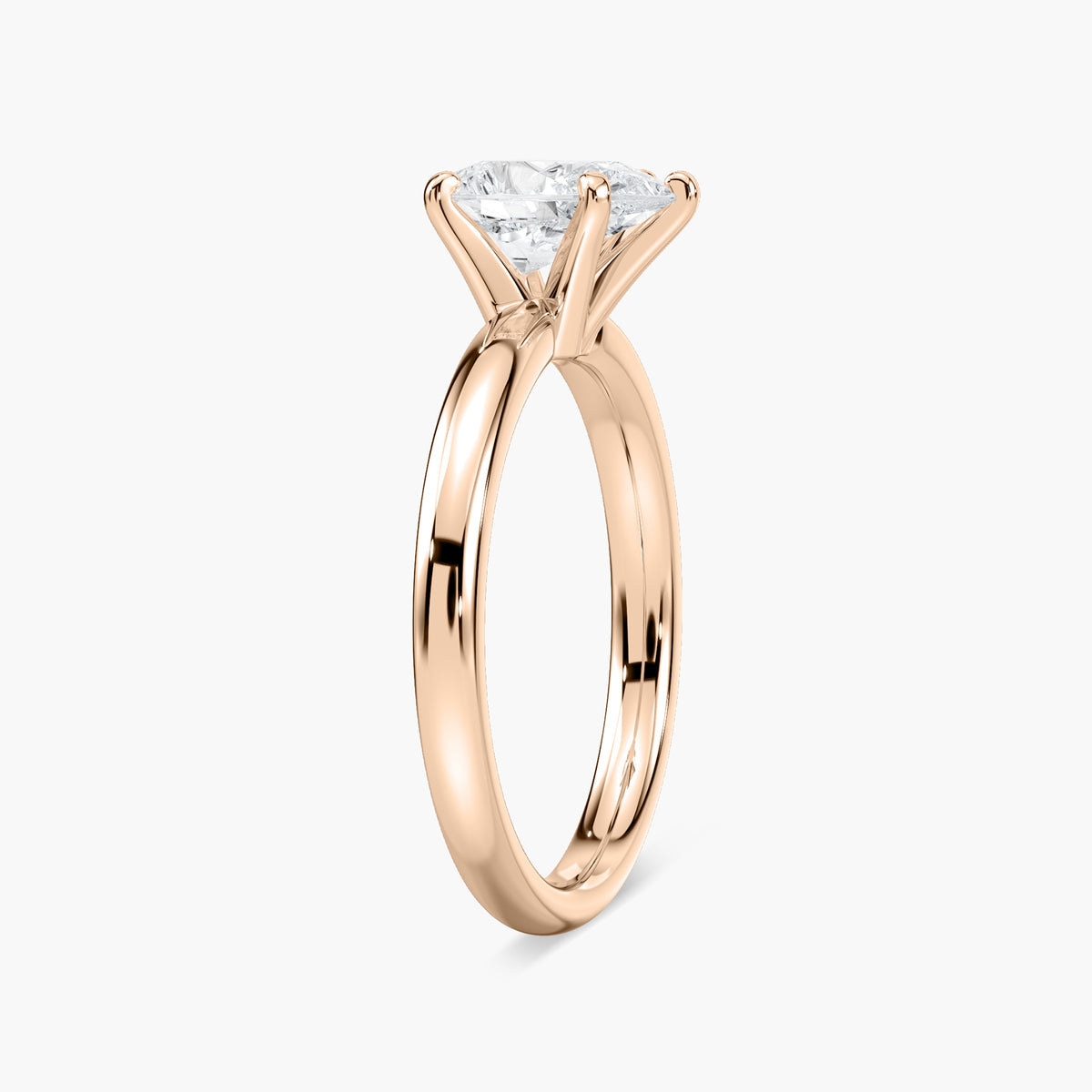 Emilia Solitaire Verlobungsring Tropfenschliff Roségold – Lovea
