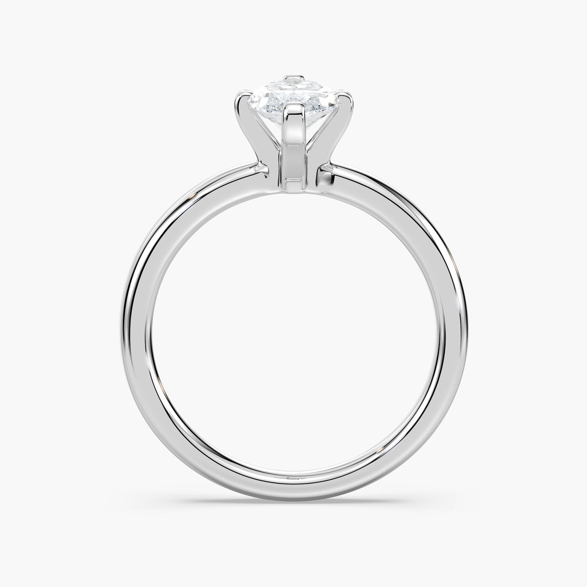 Emilia Solitaire Verlobungsring Marquiseschliff Hand – Lovea