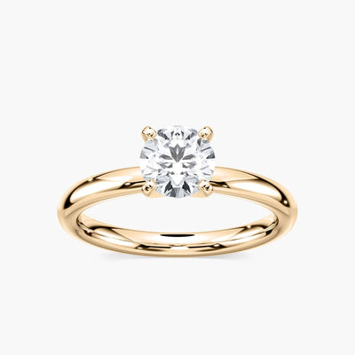 Emilia Solitaire Verlobungsring – Rundschliff