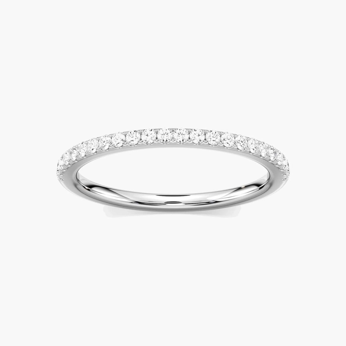 Lovea Emma Vorsteckring – Pavé – Weißgold