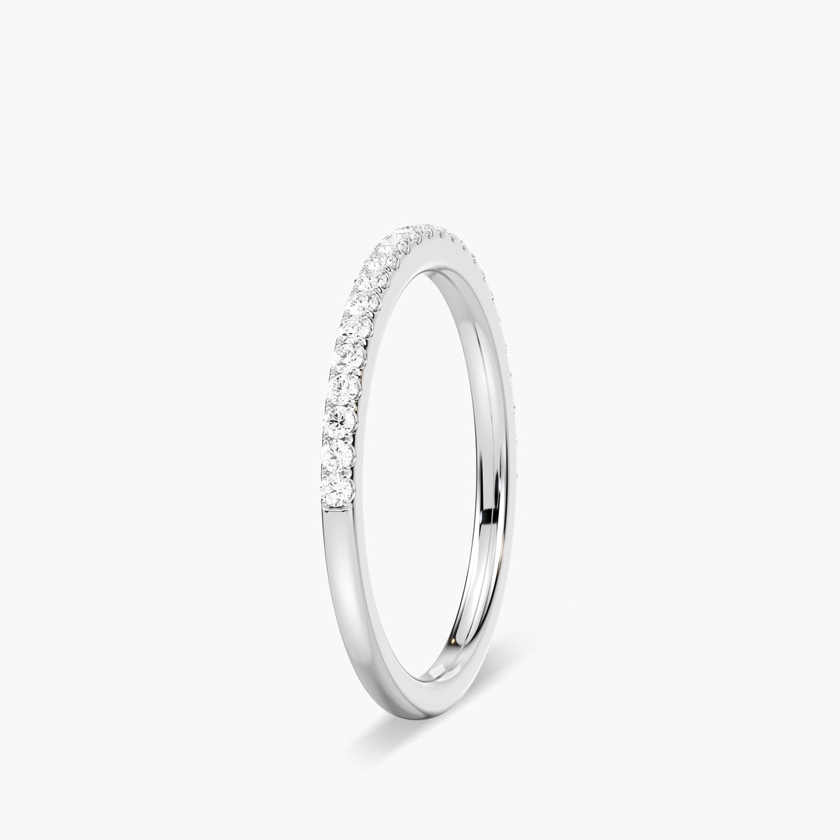 Lovea Emma Vorsteckring – Pavé – Weißgold
