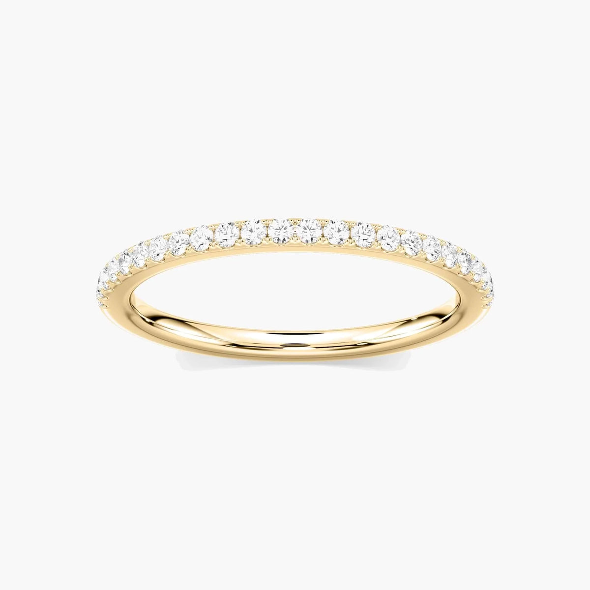 Lovea Emma Vorsteckring – Pavé – Gelbgold