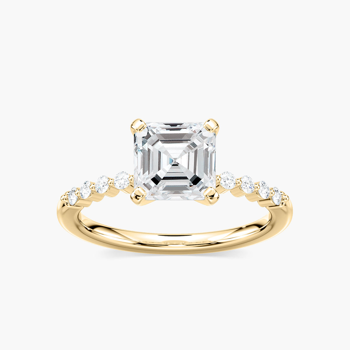 Helena Verlobungsring – Gelbgold