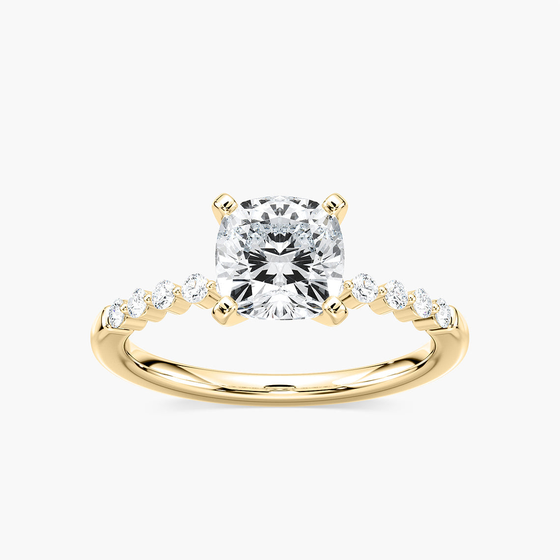 Helena Verlobungsring – Gelbgold
