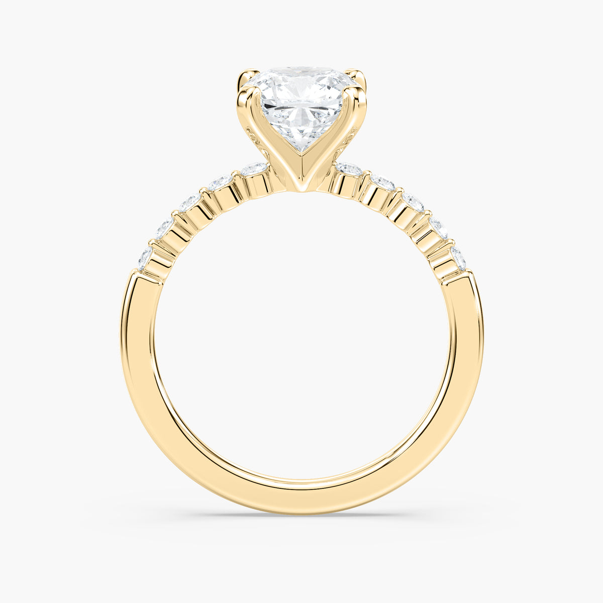 Helena Verlobungsring – Gelbgold